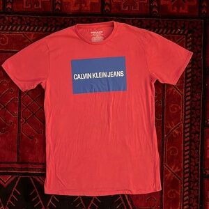 Calvin Klein Jeans Coral T-Shirt XL